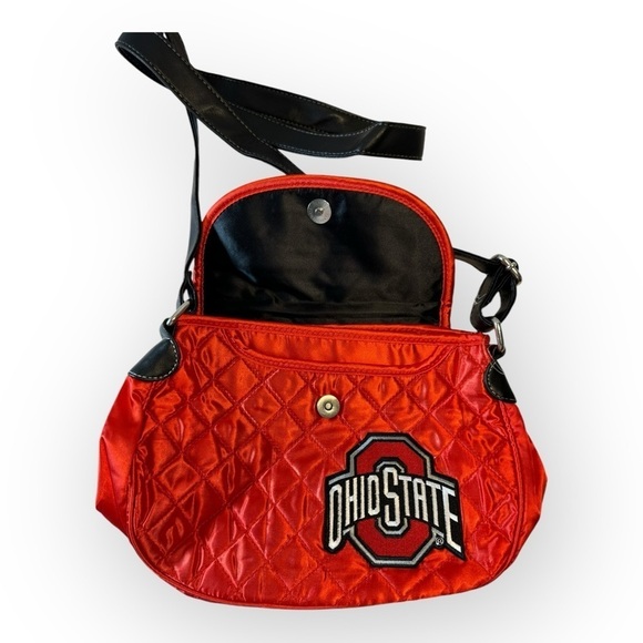 OHIO STATE BUCKEYES Football Jersey Purse Bag Shoulderbag Crossbody Tailgate - Picture 2 of 10